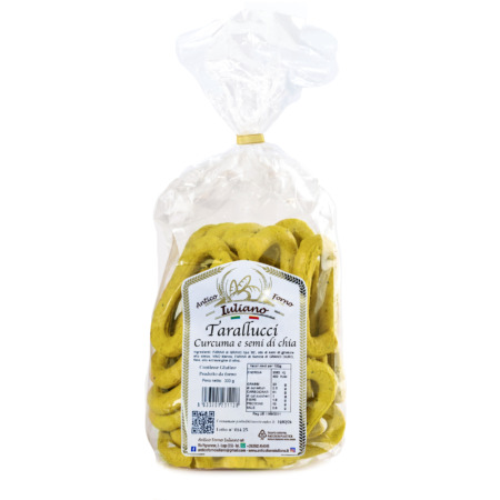 Tarallucci Curcuma e Semi di Chia | Antico Forno Iuliano
